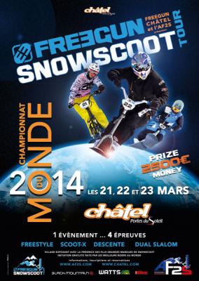 Championnat du monde snowscoot 2014